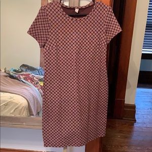 Purple Polka Dot Dress